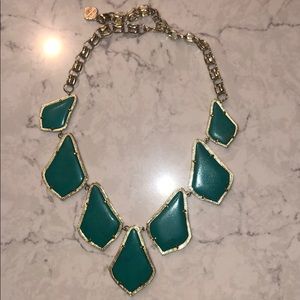 Teal Kendra Scott necklace
